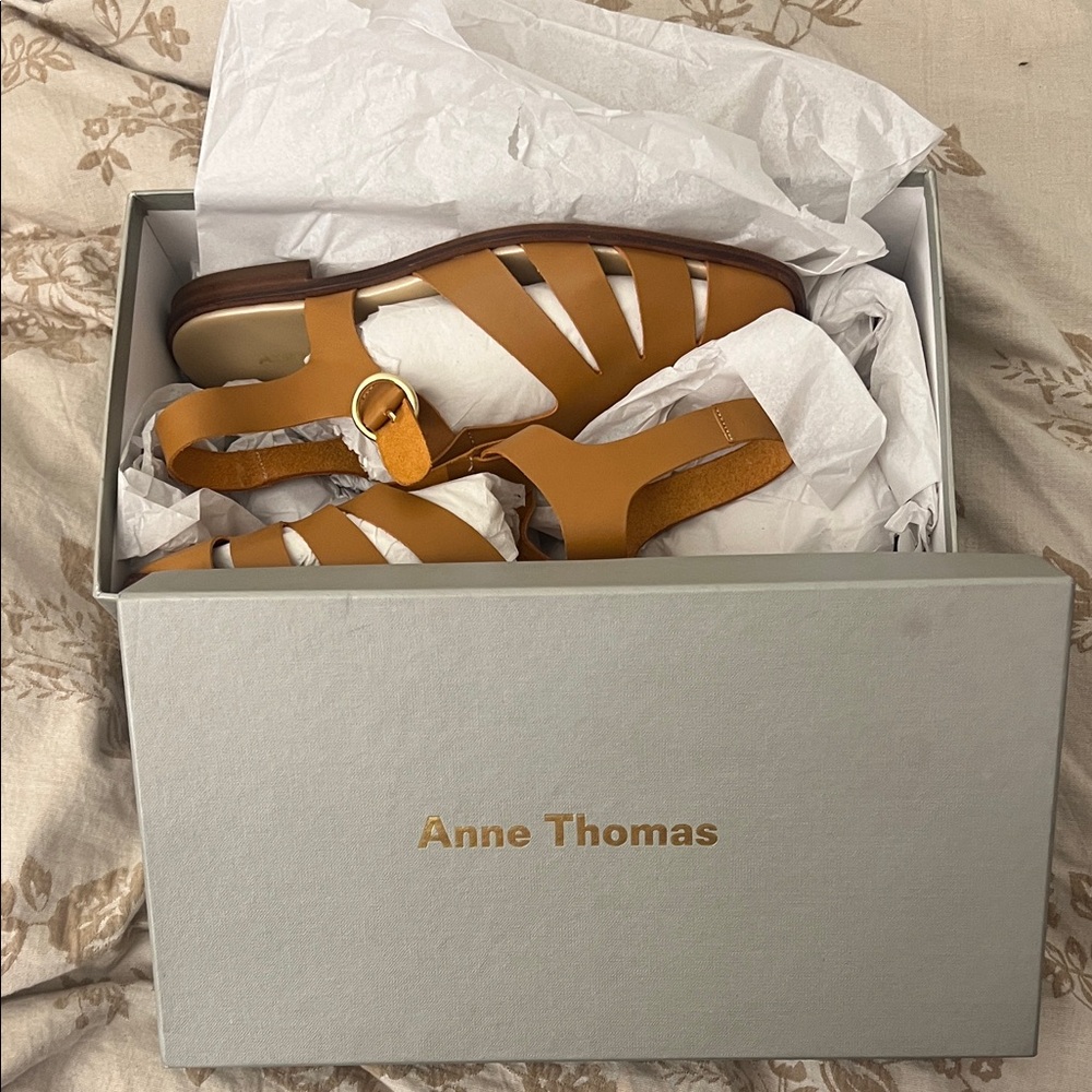 Tan Strappy Sandals